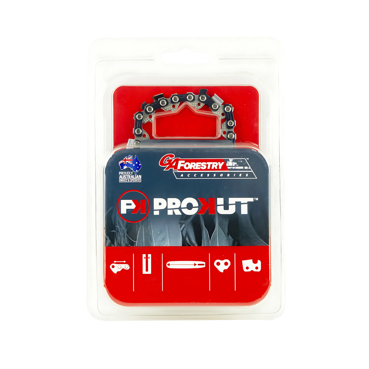 ProKut Semi Chisel Chain - 12" 1/4" .043 64 DL (GAF14SD064DL)