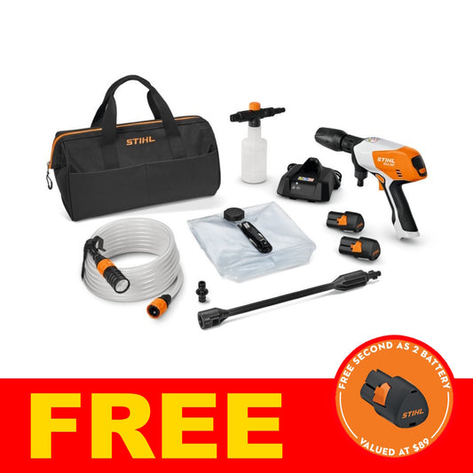 STIHL RCA 20 Battery Pressure Washer AS System Kit