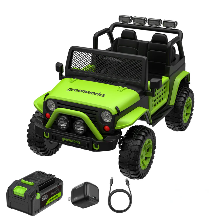 Greenworks 24V Jr Adventure Series Kids Toy Jeep