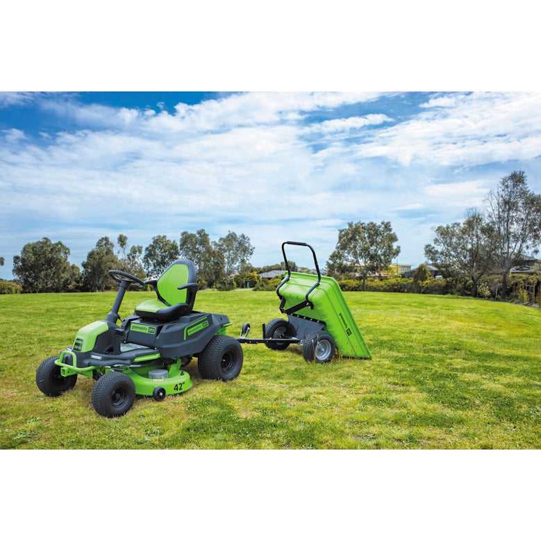 Greenworks Poly Dump Cart