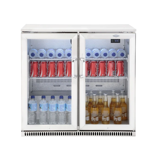 BeefEater 190 Litre Double-Door Outdoor Display Fridge