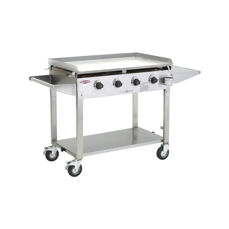 BeefEater Discovery Clubman 4-Burner Stainless Steel Portable BBQ