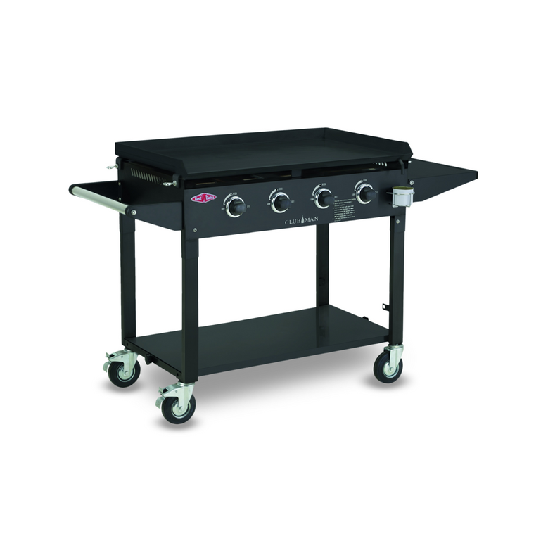BeefEater Discovery Clubman 4-Burner Steel Portable BBQ