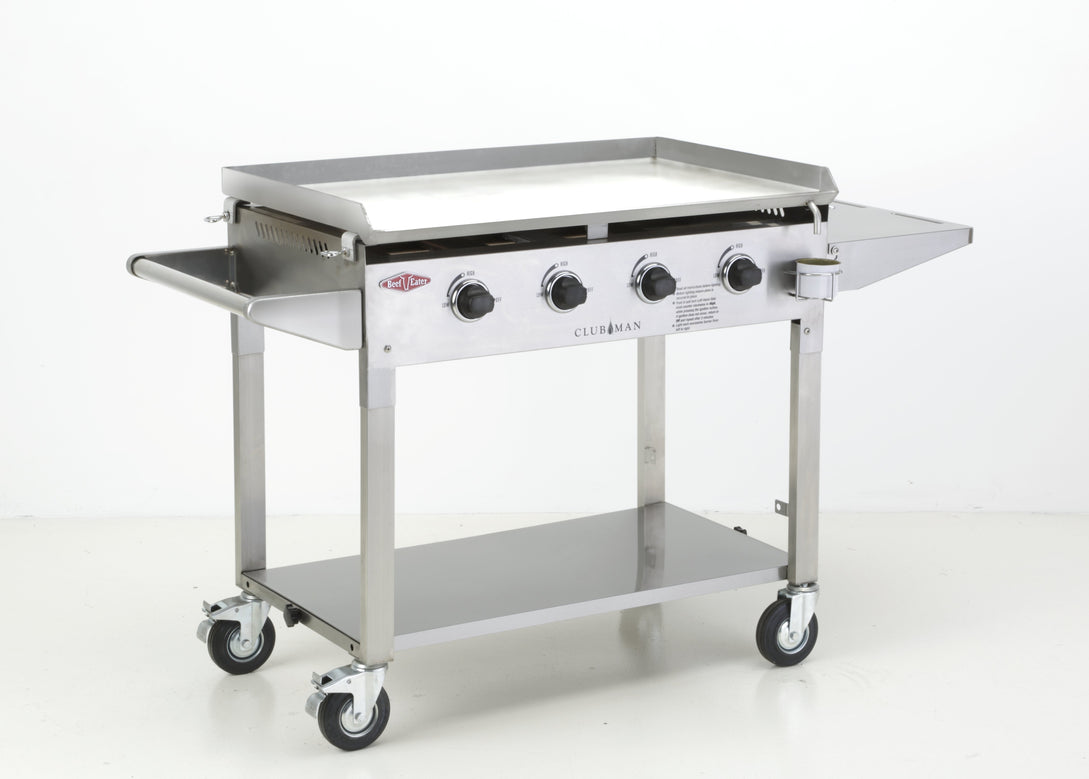 BeefEater Discovery Clubman 4-Burner Stainless Steel Portable BBQ