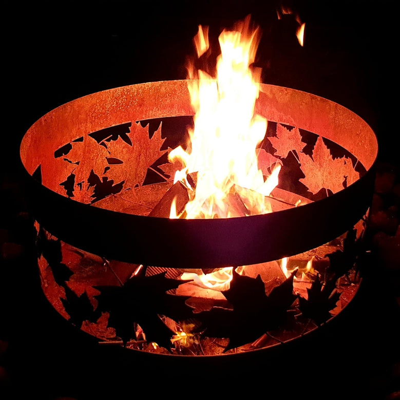 Monarch Squat Round Fire Pit