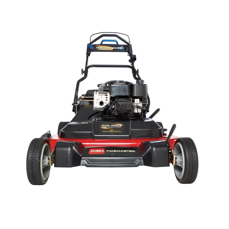 Toro timemaster 30 discount recall